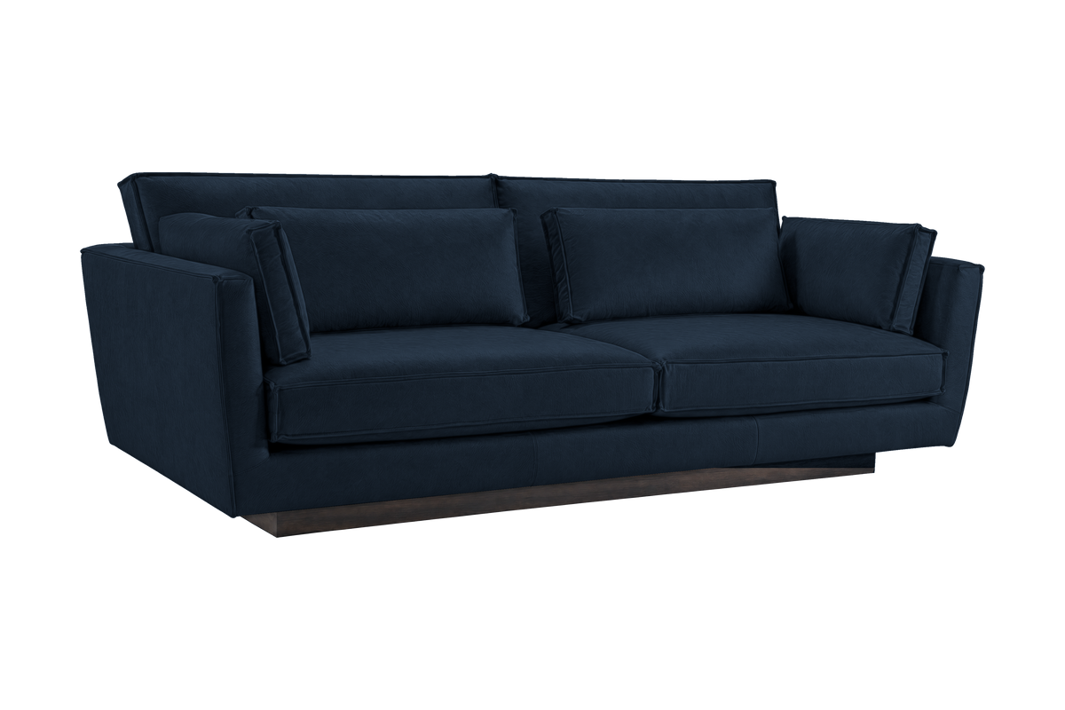 Stanley Large Sofa 2 Cushions in Dante Aqua
