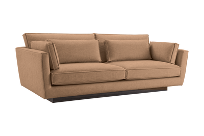 Stanley Large Sofa 2 Cushions in Roni Biscotti
