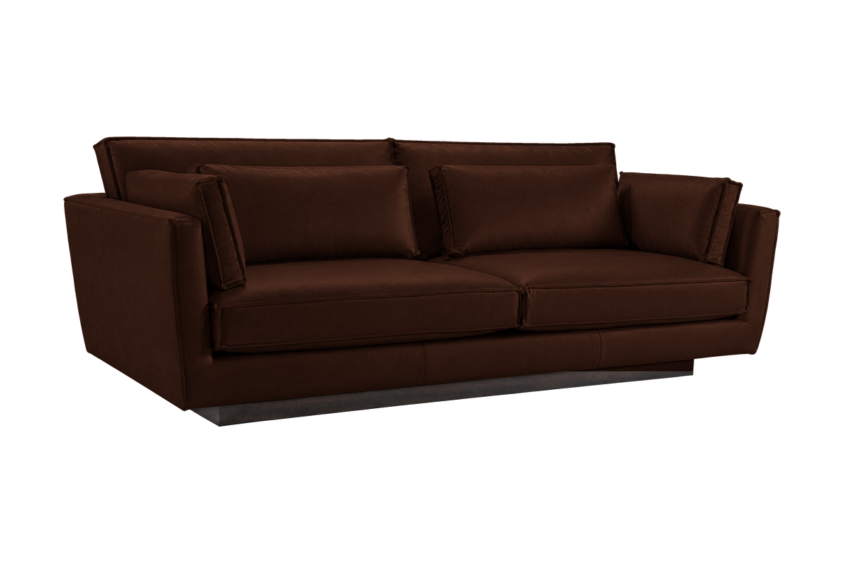 Stanley Large Sofa 2 Cushions in Momo Biscuit