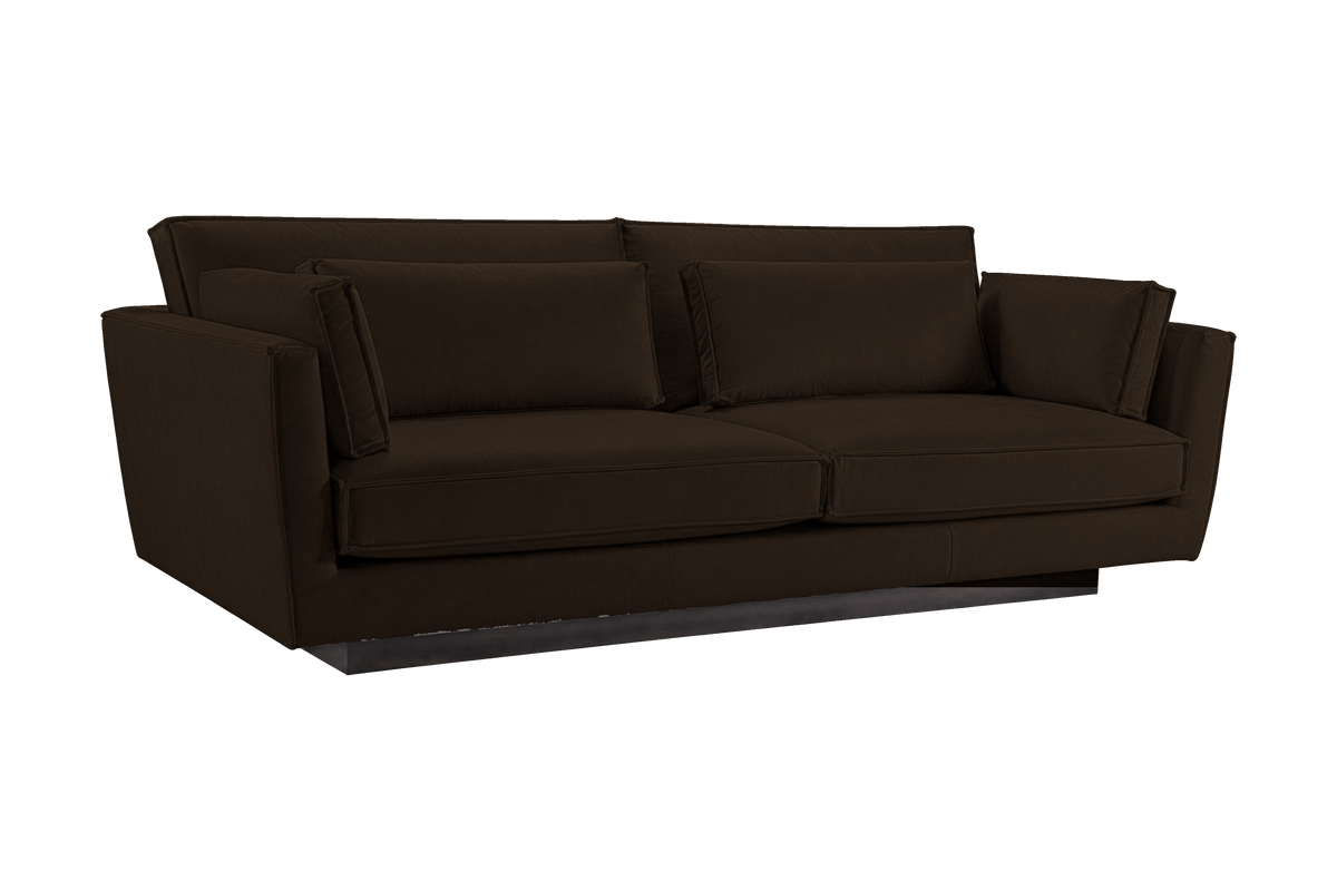 Stanley Large Sofa 2 Cushions in Marfa Charcoal