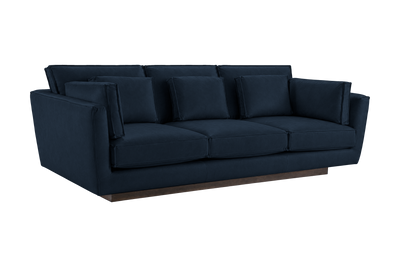 Stanley Large Sofa 3 Cushions in Dante Aqua