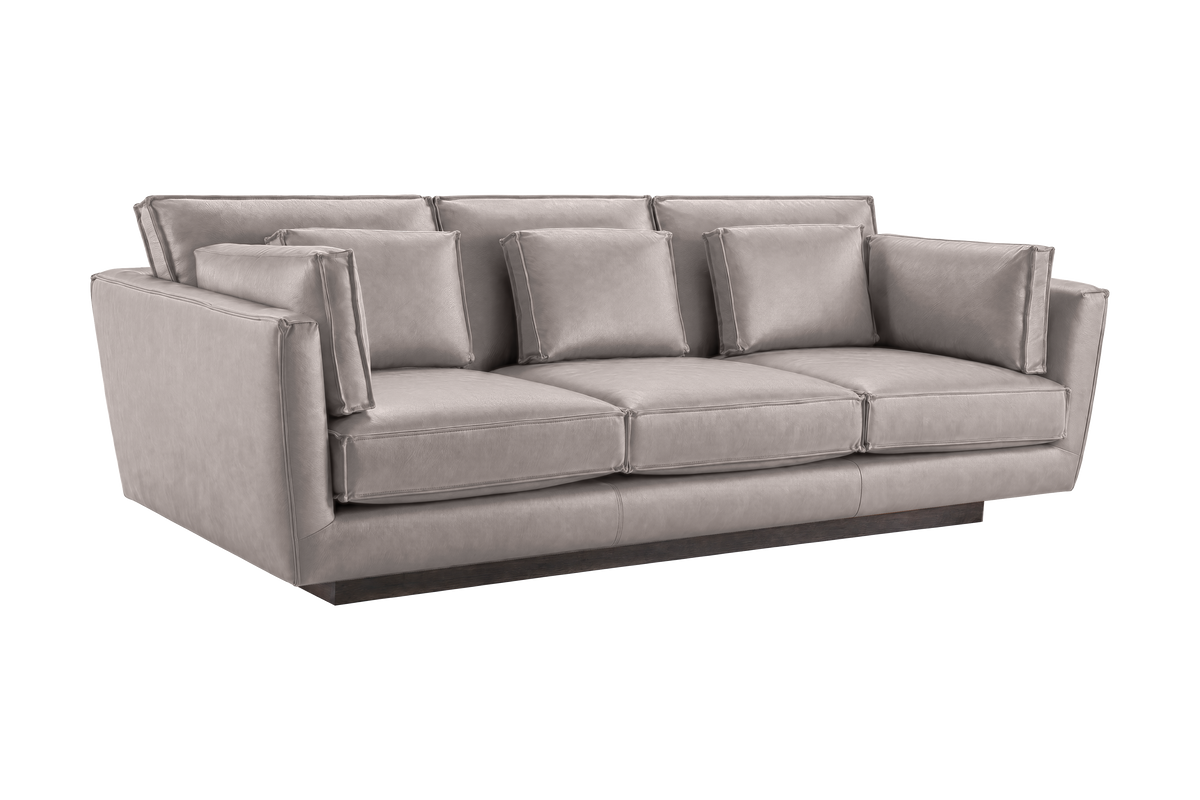 Stanley Large Sofa 3 Cushions in Momo Ash