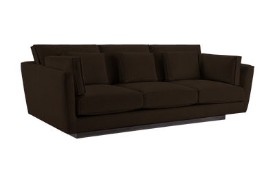 Stanley Large Sofa 3 Cushions in Marfa Charcoal