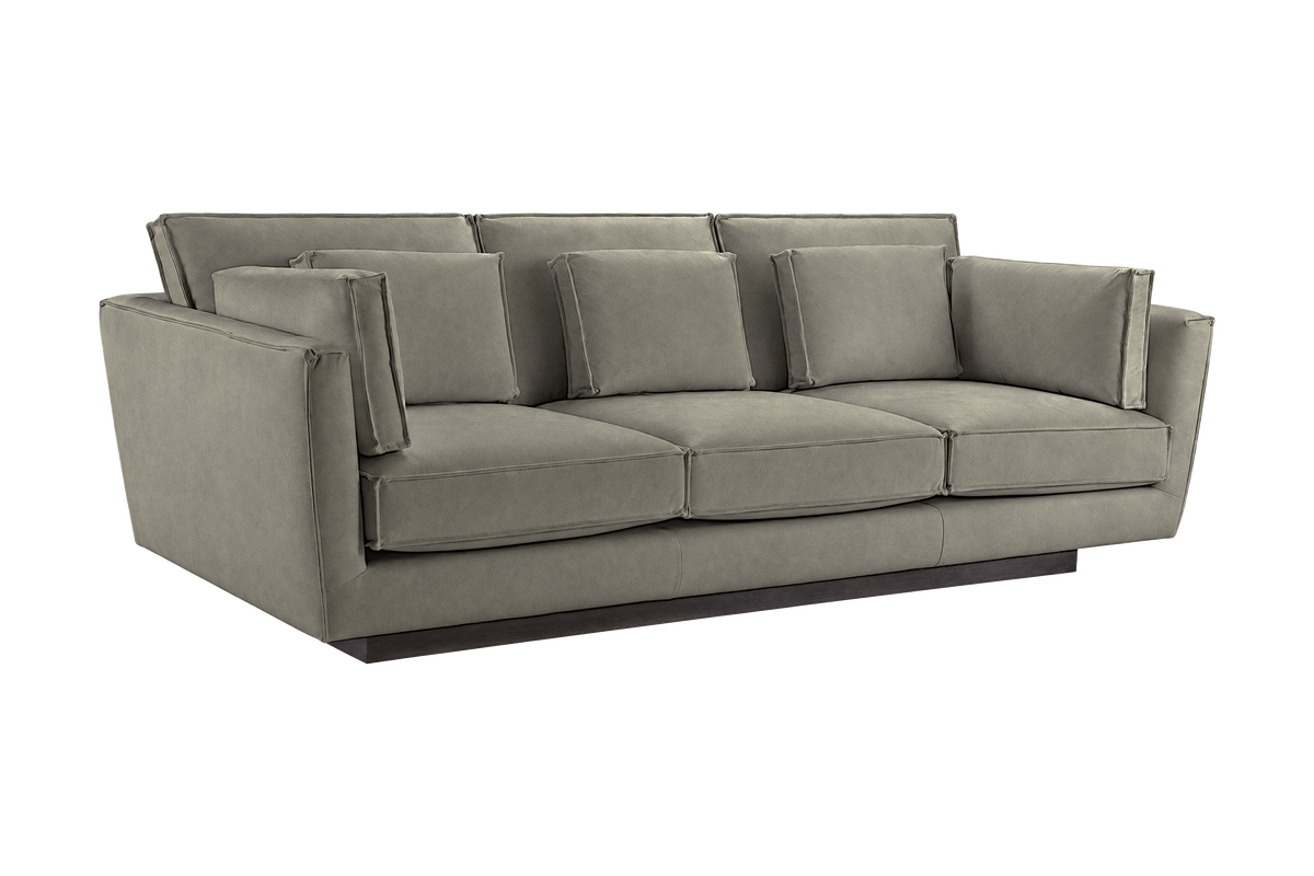 Stanley Large Sofa 3 Cushions in Felix Glace