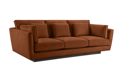 Stanley Large Sofa 3 Cushions in Marfa Pluto