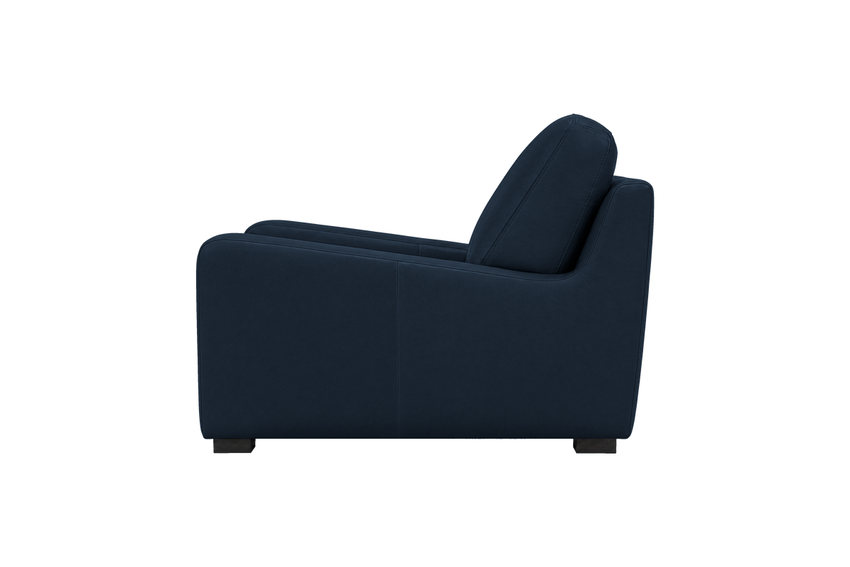 Theo Armchair in Dante Aqua