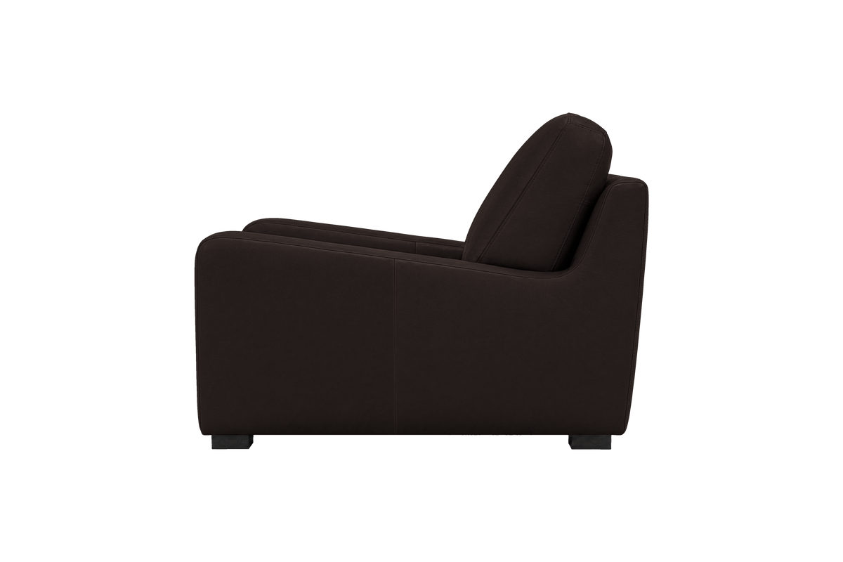 Theo Armchair in Dante Ebony