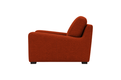 Theo Armchair in Roni Poppy