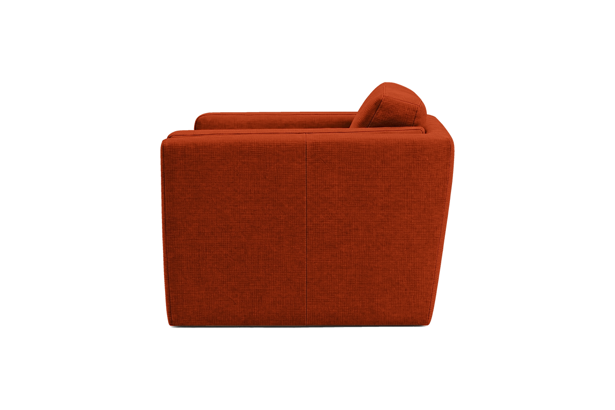 Valenti Armchair in Roni Poppy