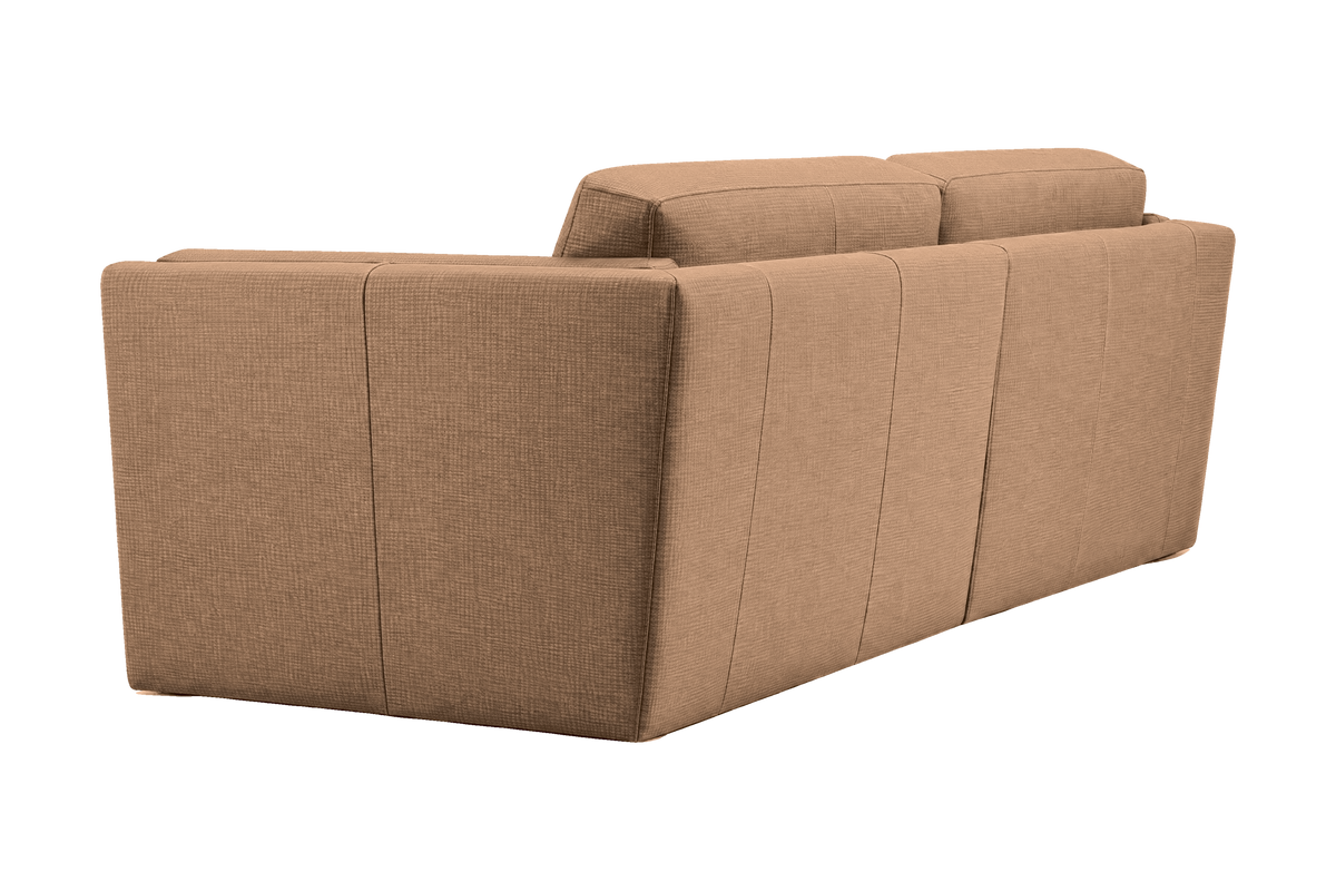 Valenti Large Sofa in Roni Biscotti