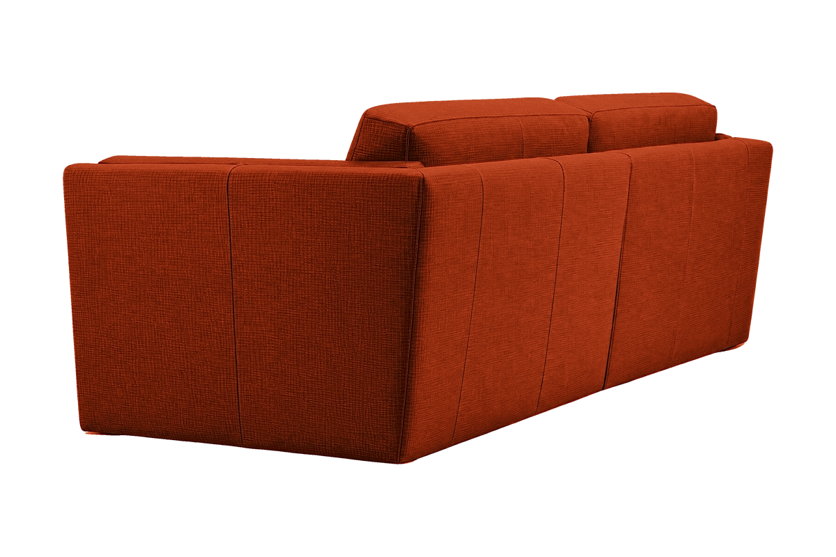 Valenti Large Sofa in Roni Poppy