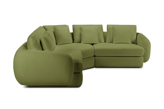 Milo Bouclé Corner Sofa