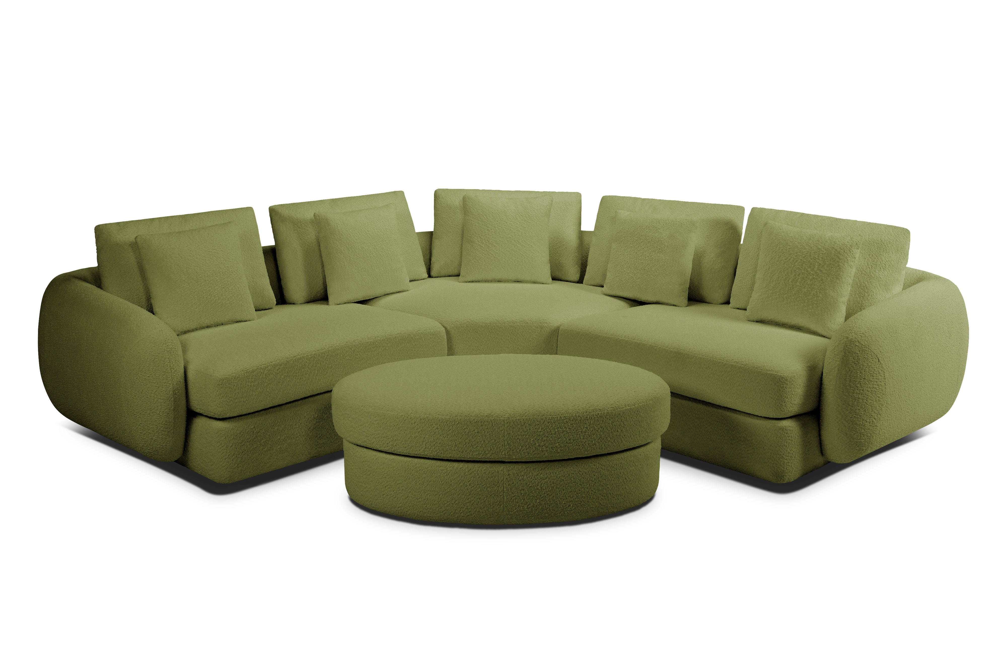 Milo Bouclé Corner Sofa