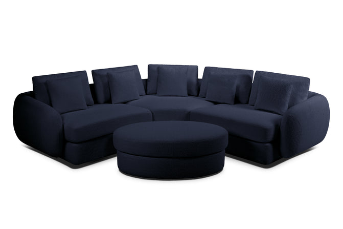 Milo Bouclé Corner Sofa