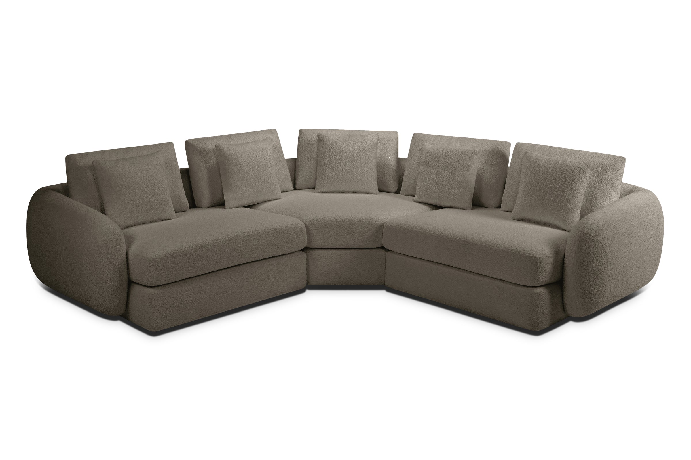 Milo Bouclé Corner Sofa