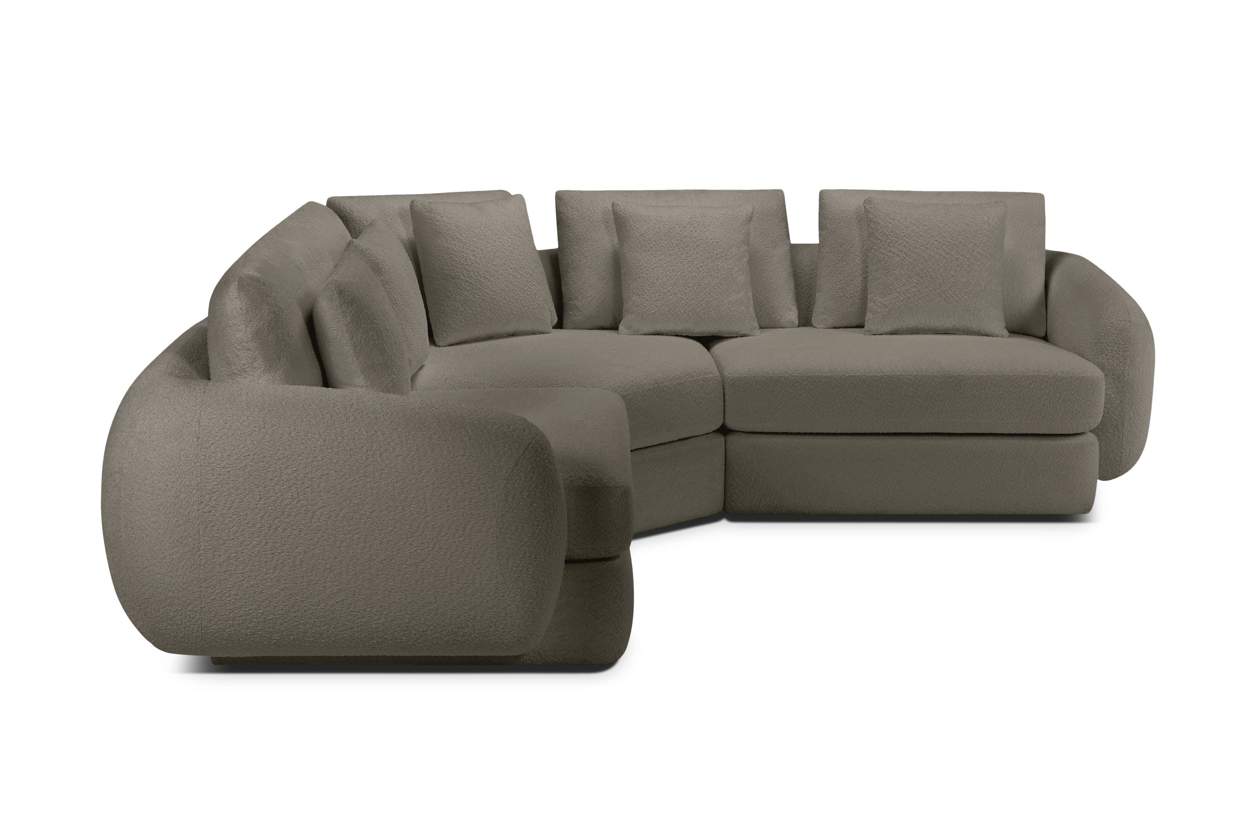 Milo Bouclé Corner Sofa