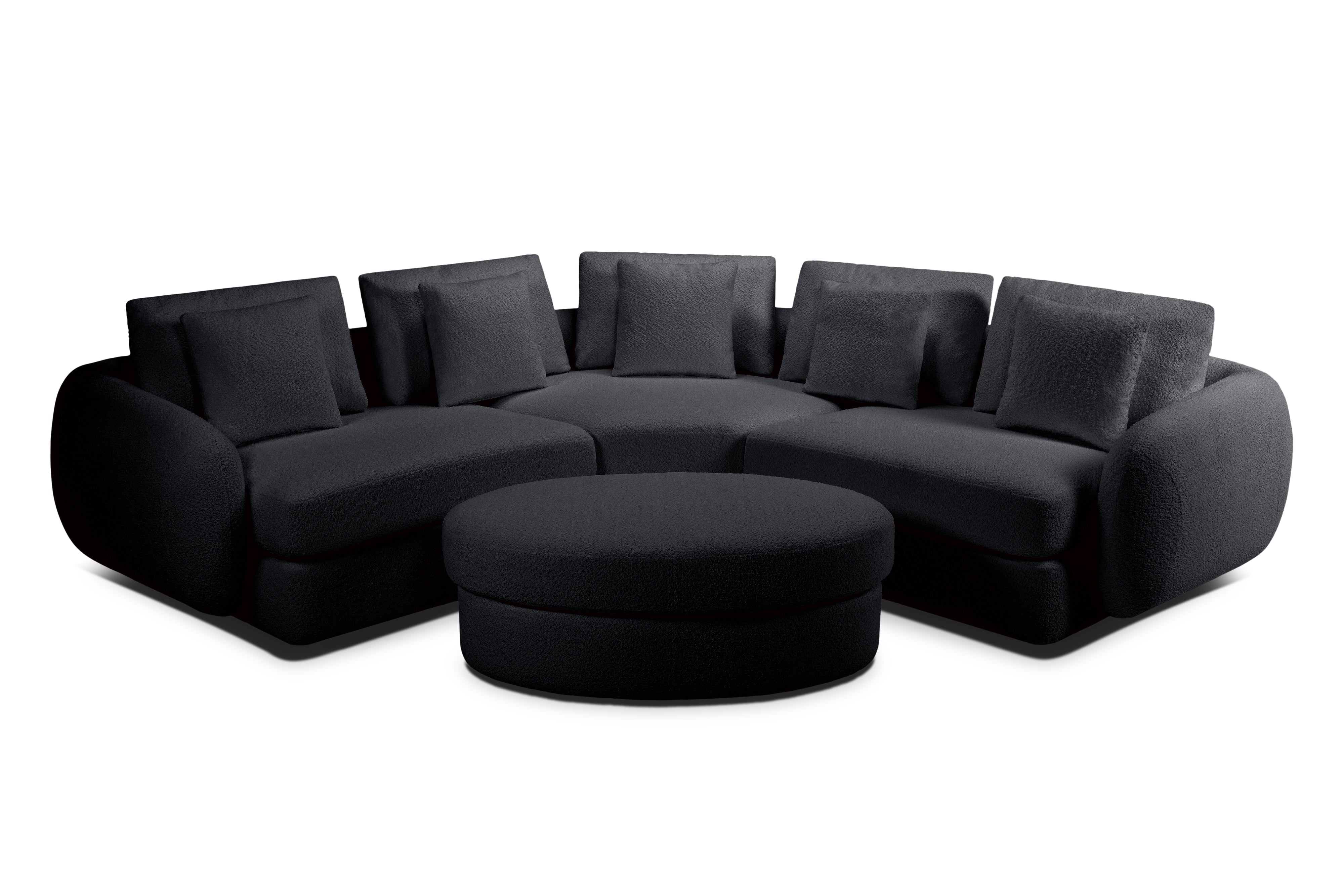 Milo Bouclé Corner Sofa