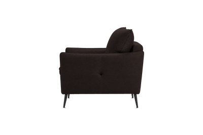 Edgar Accent Chair in Dante Ebony