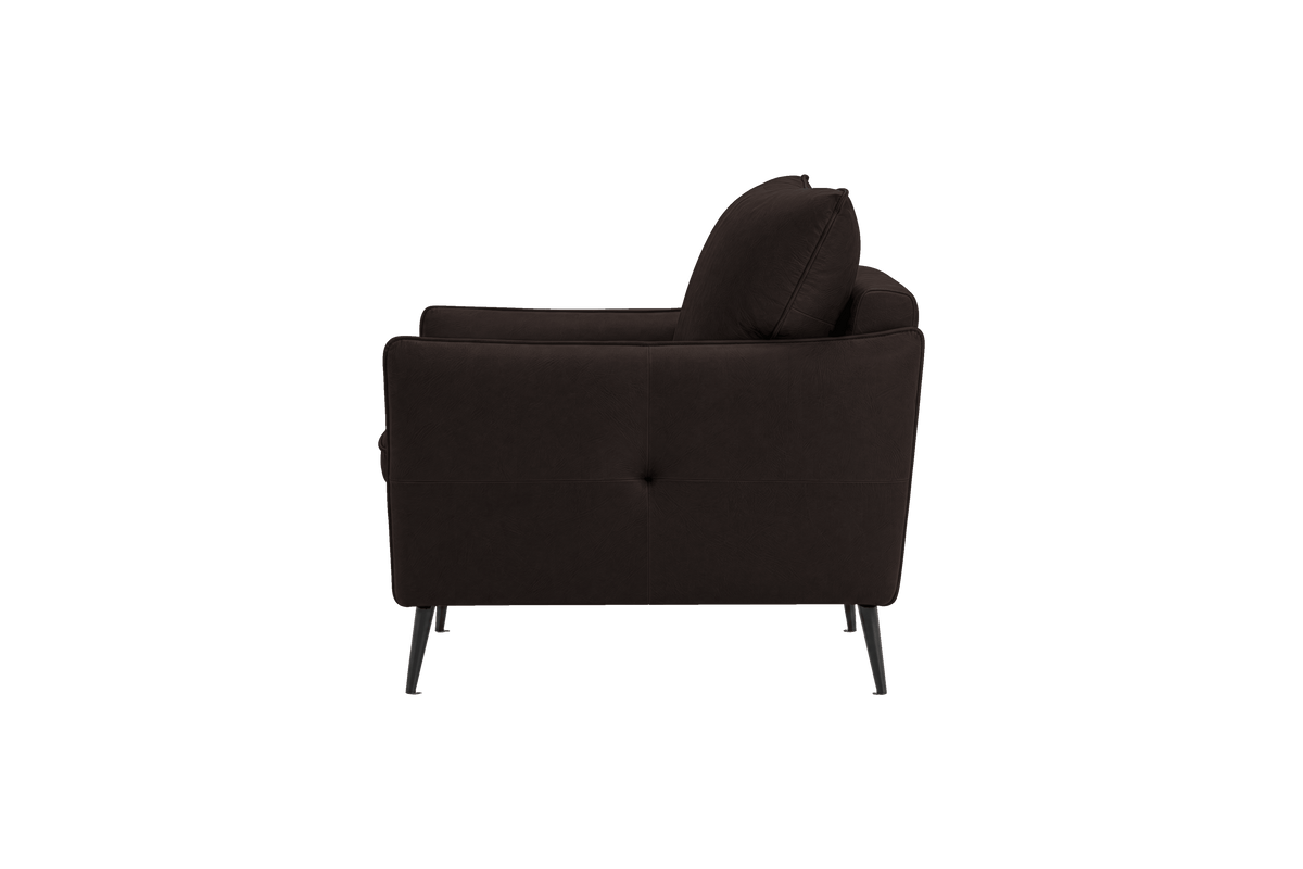 Edgar Accent Chair in Dante Ebony
