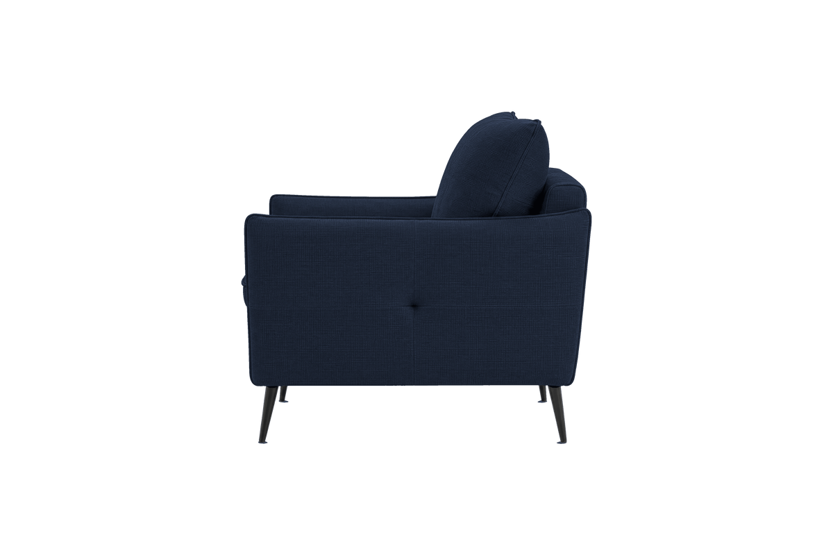 Edgar Accent Chair in Roni Ember Blue