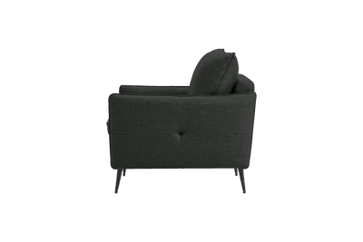 Edgar Accent Chair in Mosquito Lola