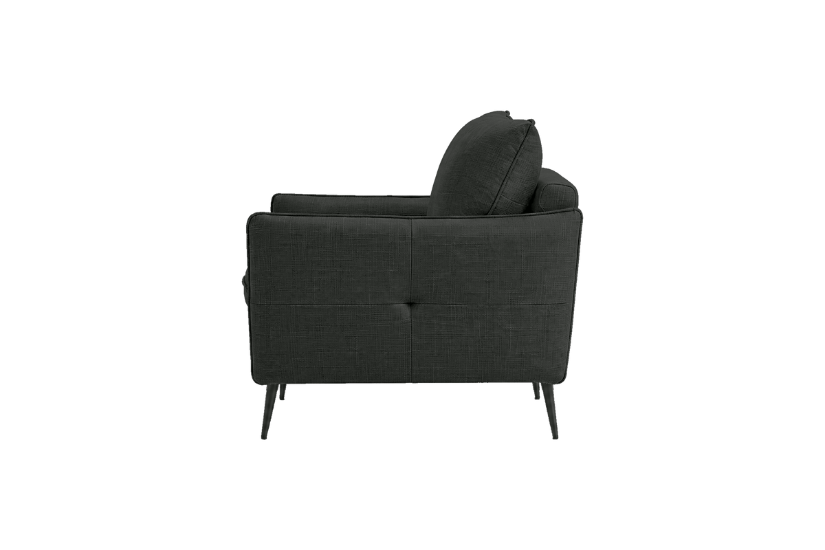 Edgar Accent Chair in Mosquito Lola