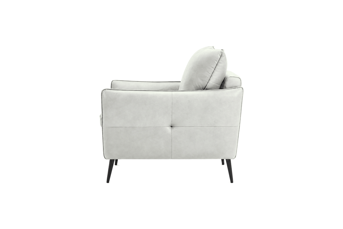 Edgar Accent Chair in Felix Milky