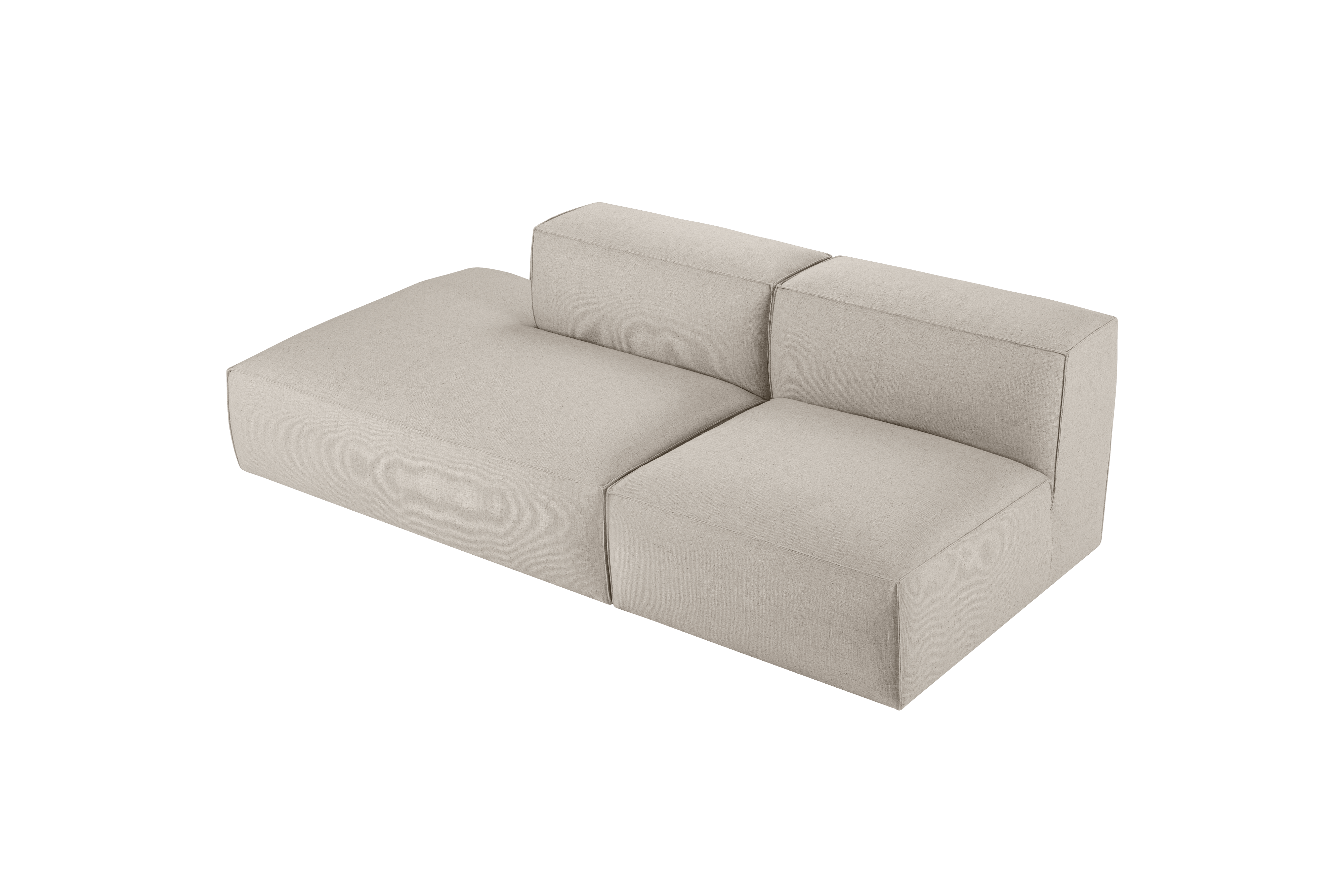 Elo Left Open Chaise Sofa