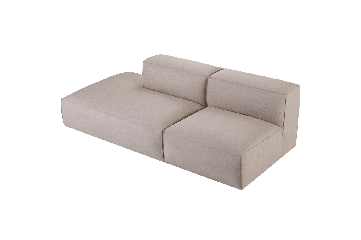 Elo Left Open Chaise Sofa