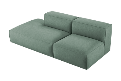 Elo Left Open Chaise Sofa in Roni Nane