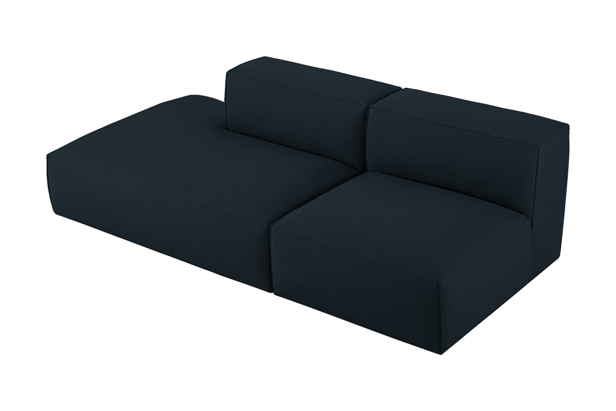Elo Left Open Chaise Sofa in Marfa Tenerife