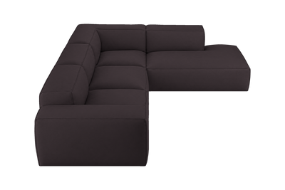 Elo Right Bumper Sectional in Dante Charcoal