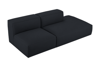 Elo Right Open Chaise Sofa in Marfa Lola