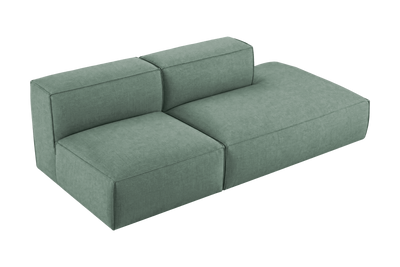 Elo Right Open Chaise Sofa in Roni Nane
