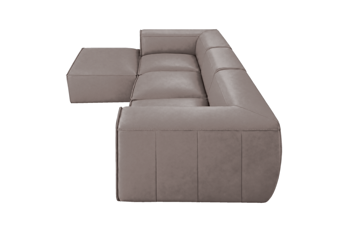 Fred Large Left Chaise in Dante Cos