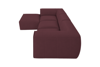 Fred Large Left Chaise in Fresco Figaro
