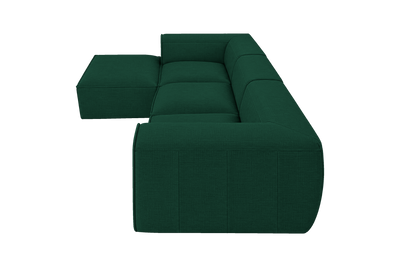 Fred Large Left Chaise in Roni Frog