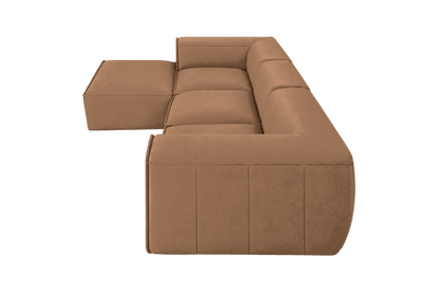 Fred Large Left Chaise in Fresco Hazel