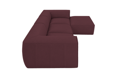 Fred Large Right Chaise in Fresco Figaro