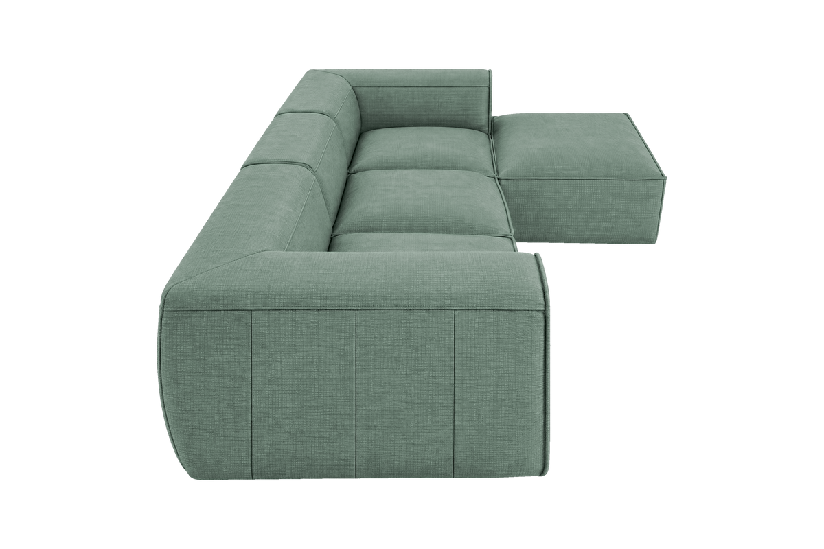 Fred Large Right Chaise in Roni Nane