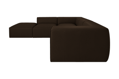 Fred Left Bumper Sectional in Marfa Charcoal