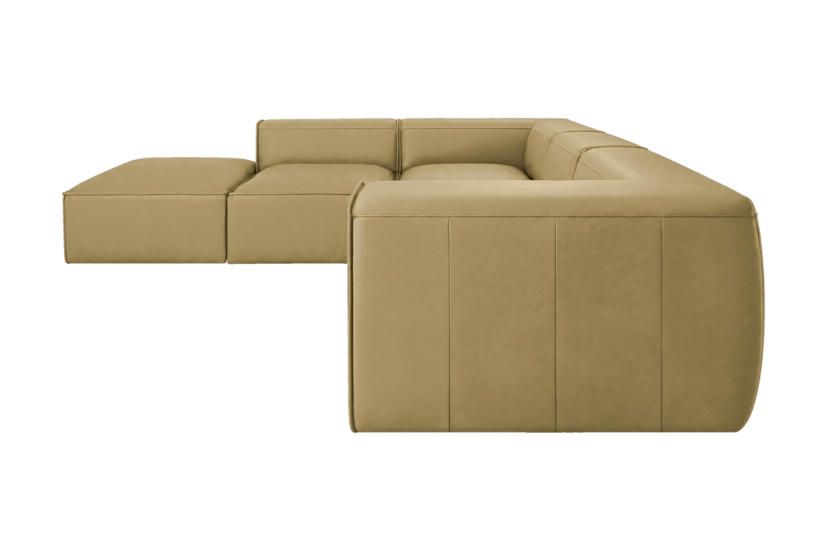 Fred Left Bumper Sectional in Marfa Olivia