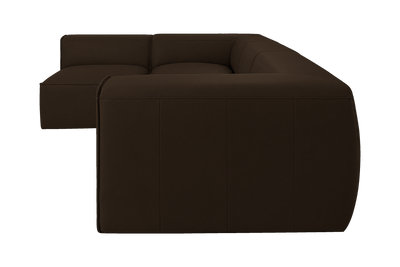 Fred Left Open Sectional in Marfa Charcoal