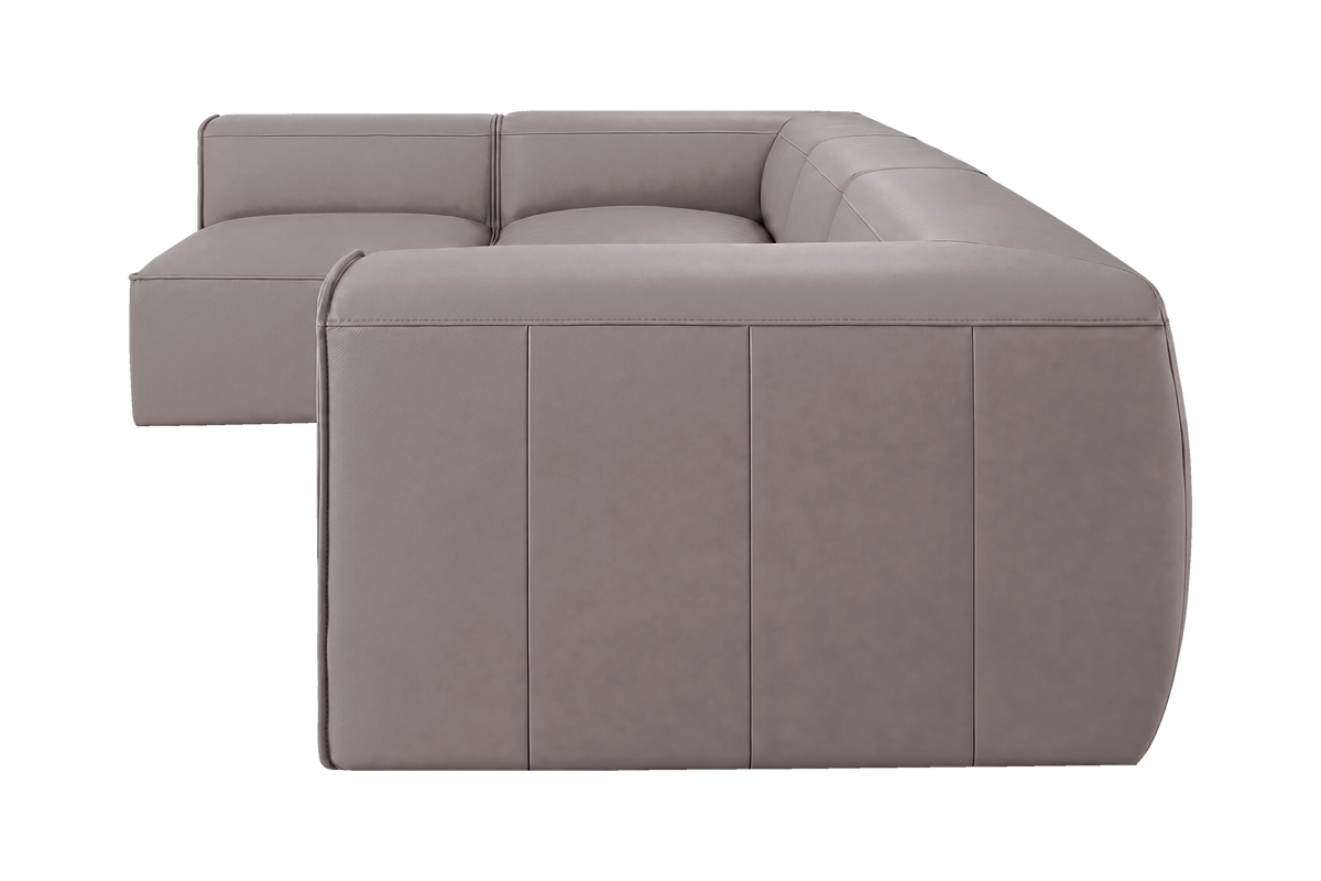 Fred Left Open Sectional in Dante Cos