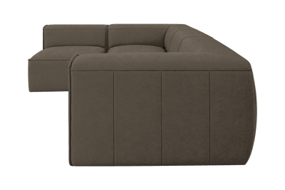 Fred Left Open Sectional in Fresco Cos