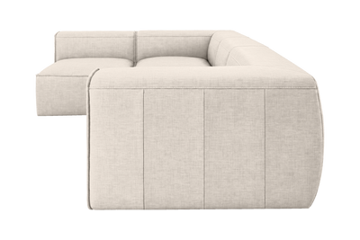 Fred Left Open Sectional in Mosquito Cracker