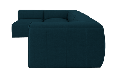 Fred Left Open Sectional in Roni Deep Lake