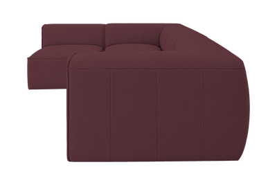 Fred Left Open Sectional in Fresco Figaro