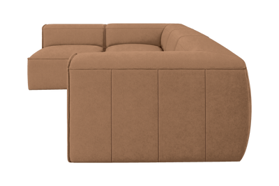Fred Left Open Sectional in Fresco Hazel