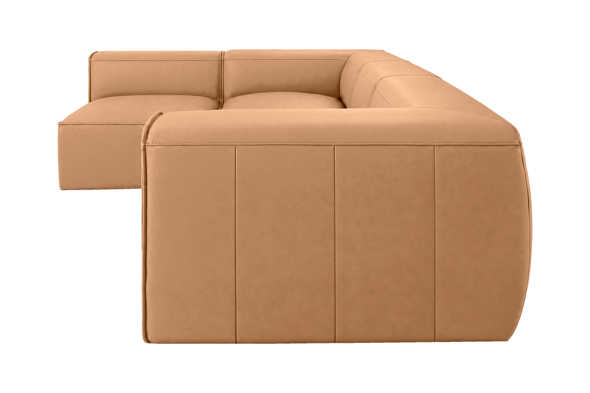 Fred Left Open Sectional in Dante Les Yeux
